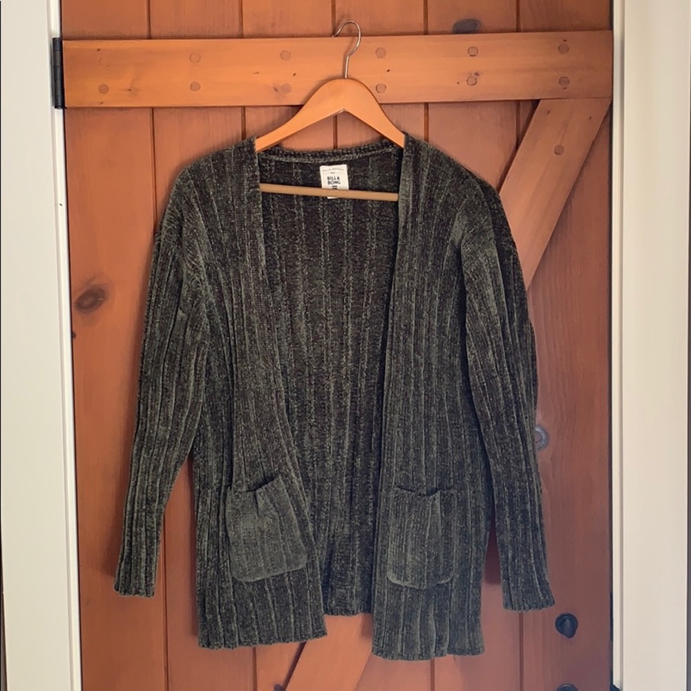 Billabong chenille style sweater